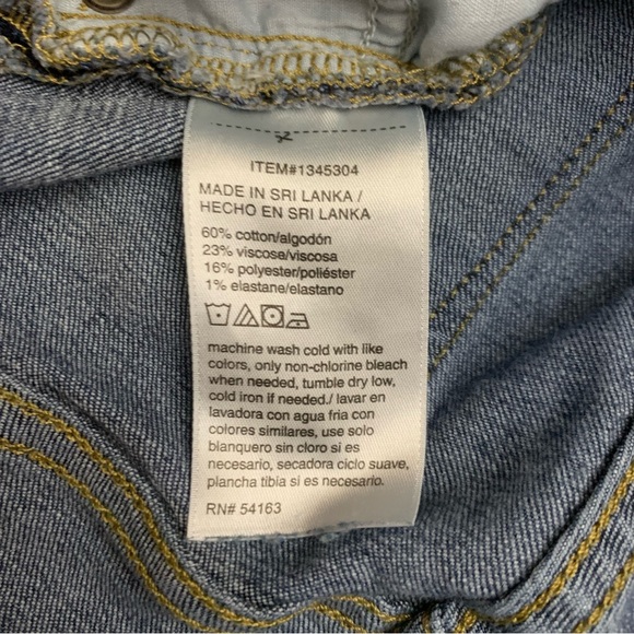 Calvin Klein Jeans Ankle Skinny Denim Women's Size 4 28x25 Blue Mid Rise - Picture 12 of 14